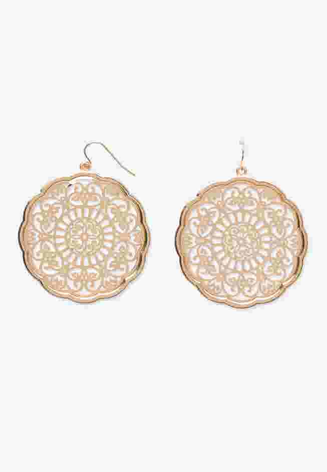 Filigree Drop Earring image number 2