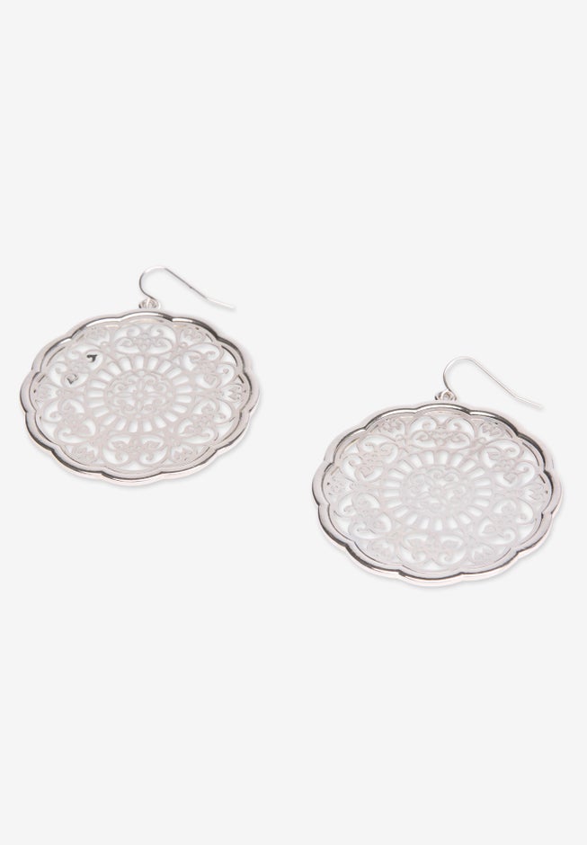 Filigree Drop Earring image number 1