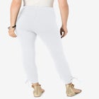 Side Tie Ruched Capri image number null