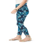 Side Tie Ruched Capri image number null