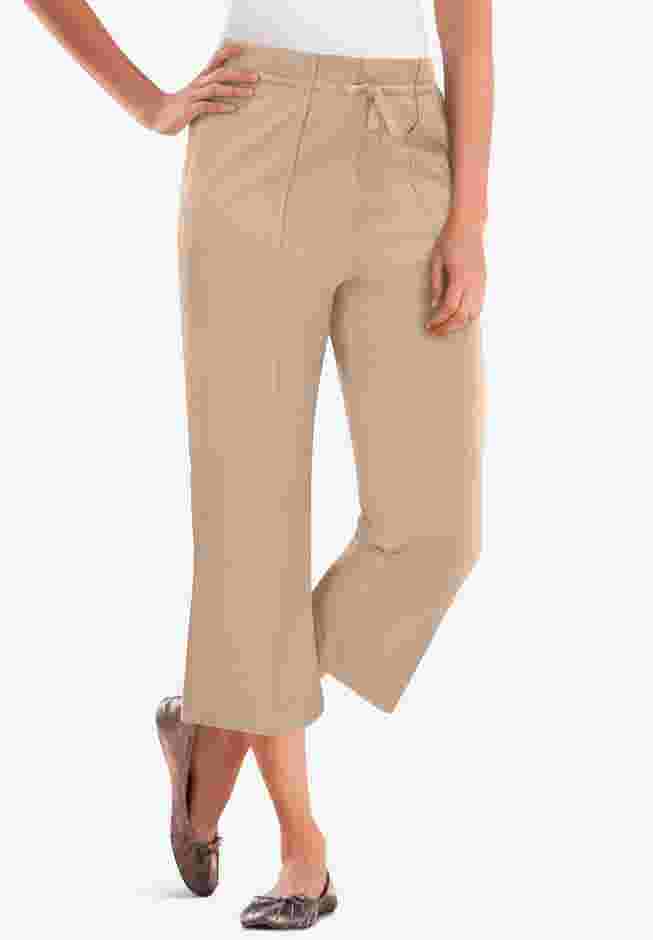 Easy Going Knit capri image number 0