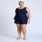 Trouser Denim Short image number null