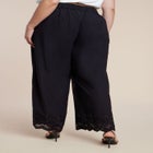 Embroidered Eyelet Pant image number 2