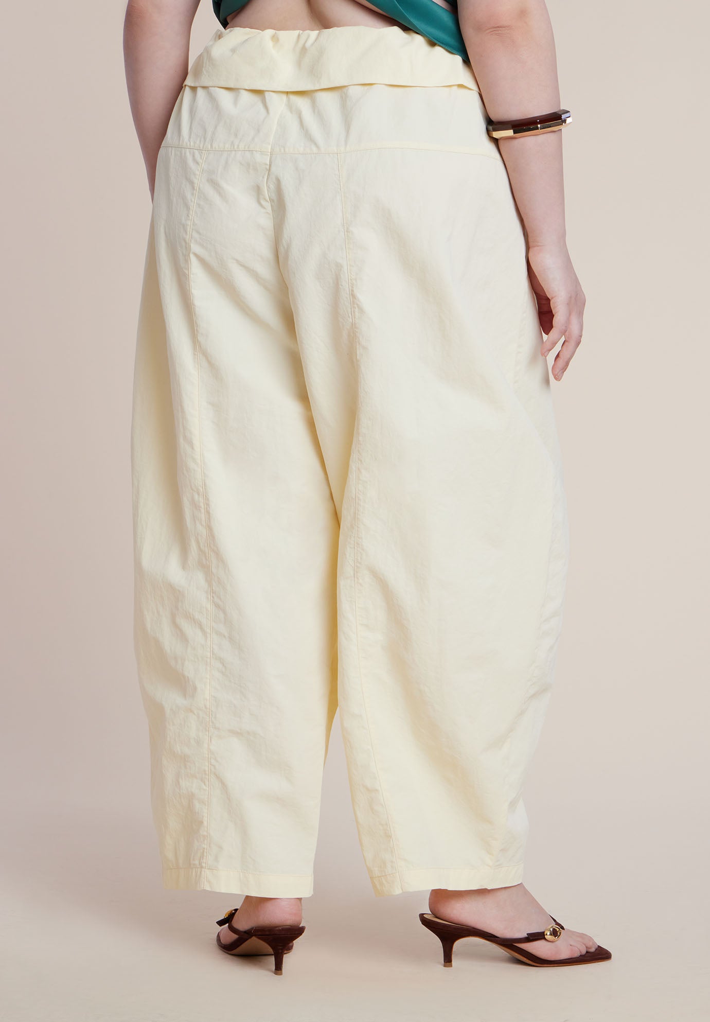 Foldover Tie Waist Pant image number 4