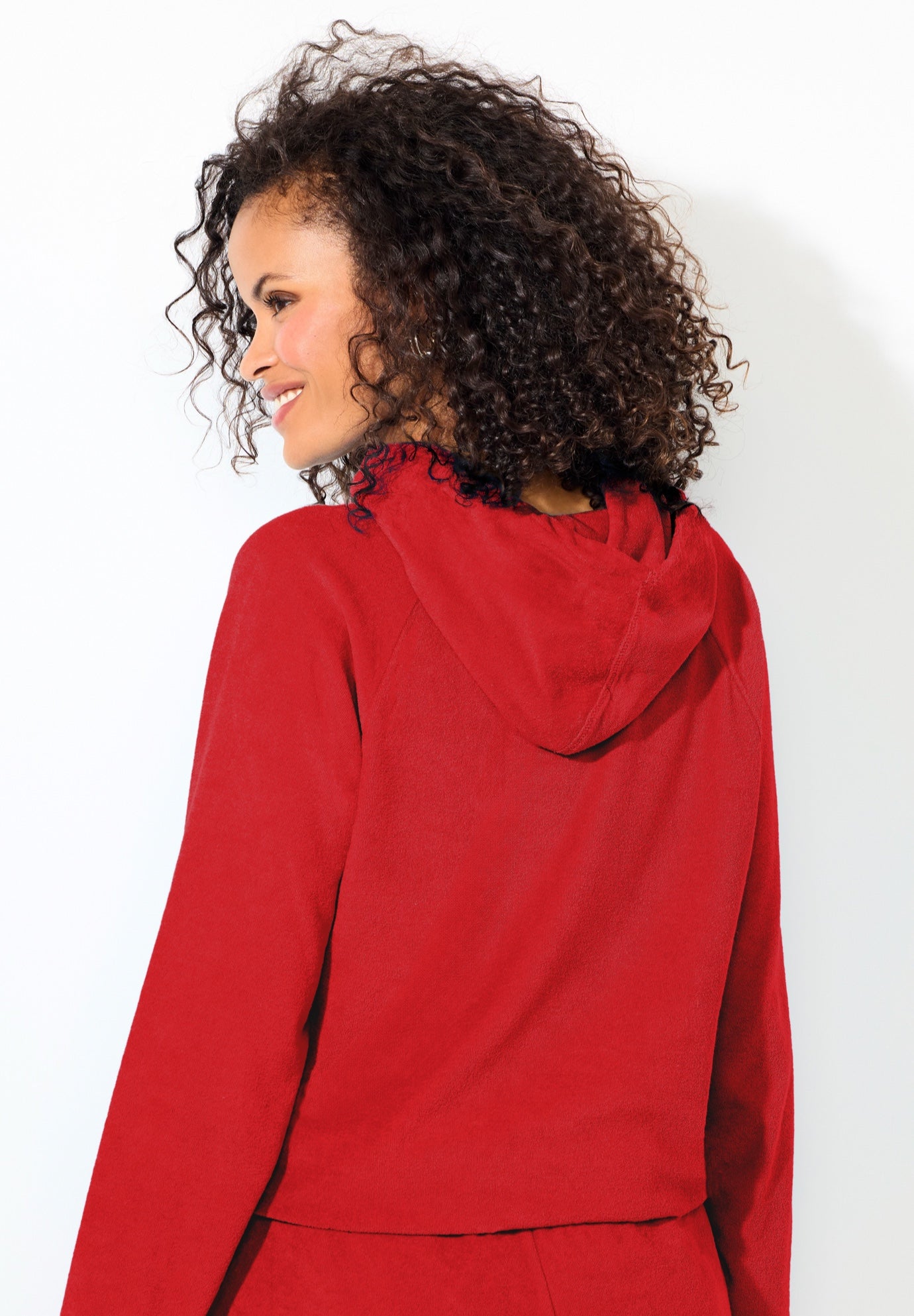 Baby French Terry Hoodie Cover Up image number 1