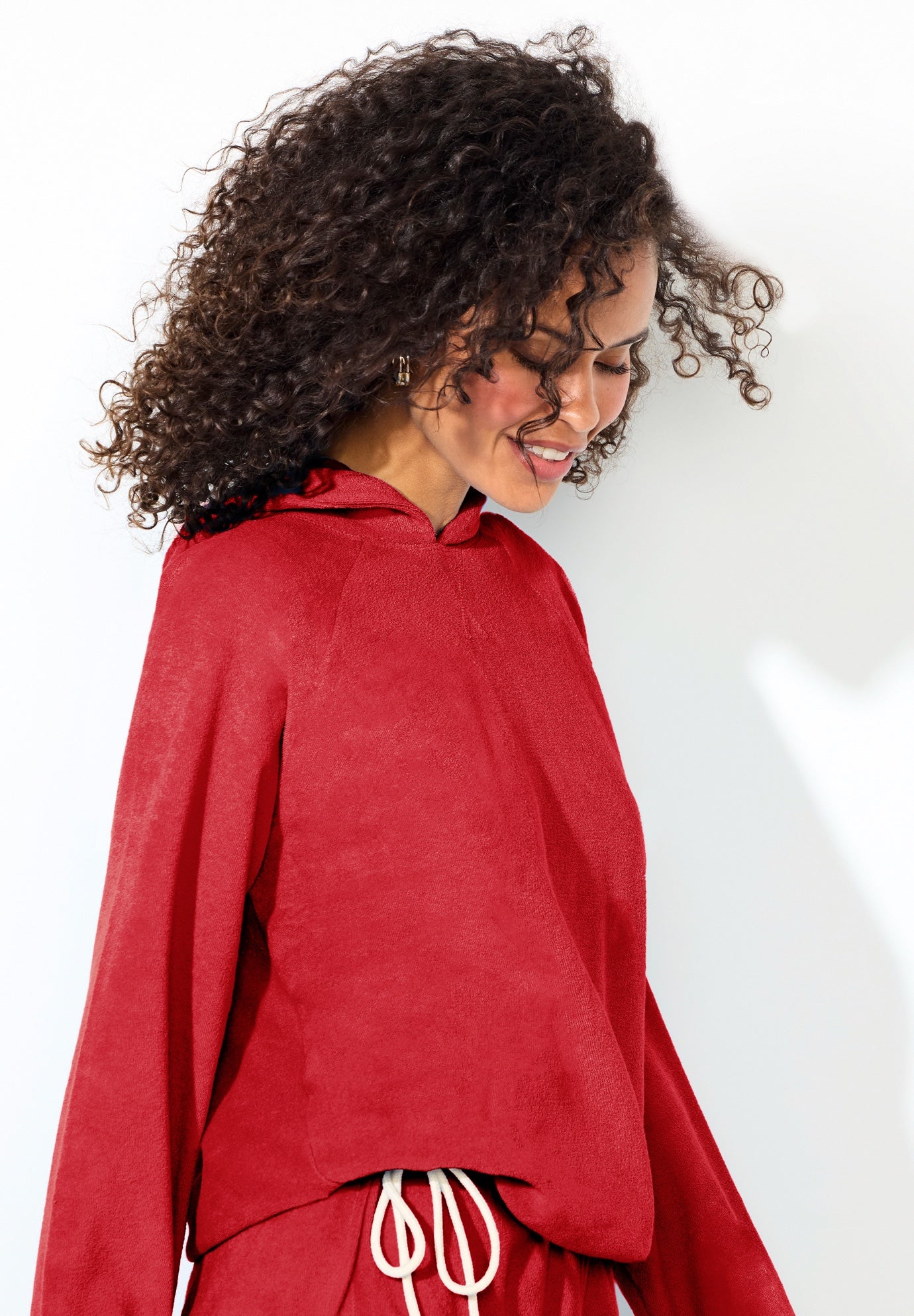 Baby French Terry Hoodie Cover Up image number 2