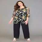 Embroidered Tank and Kimono 2-Piece Set image number 7