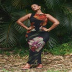  Pleated Chiffon Dress  image number 0