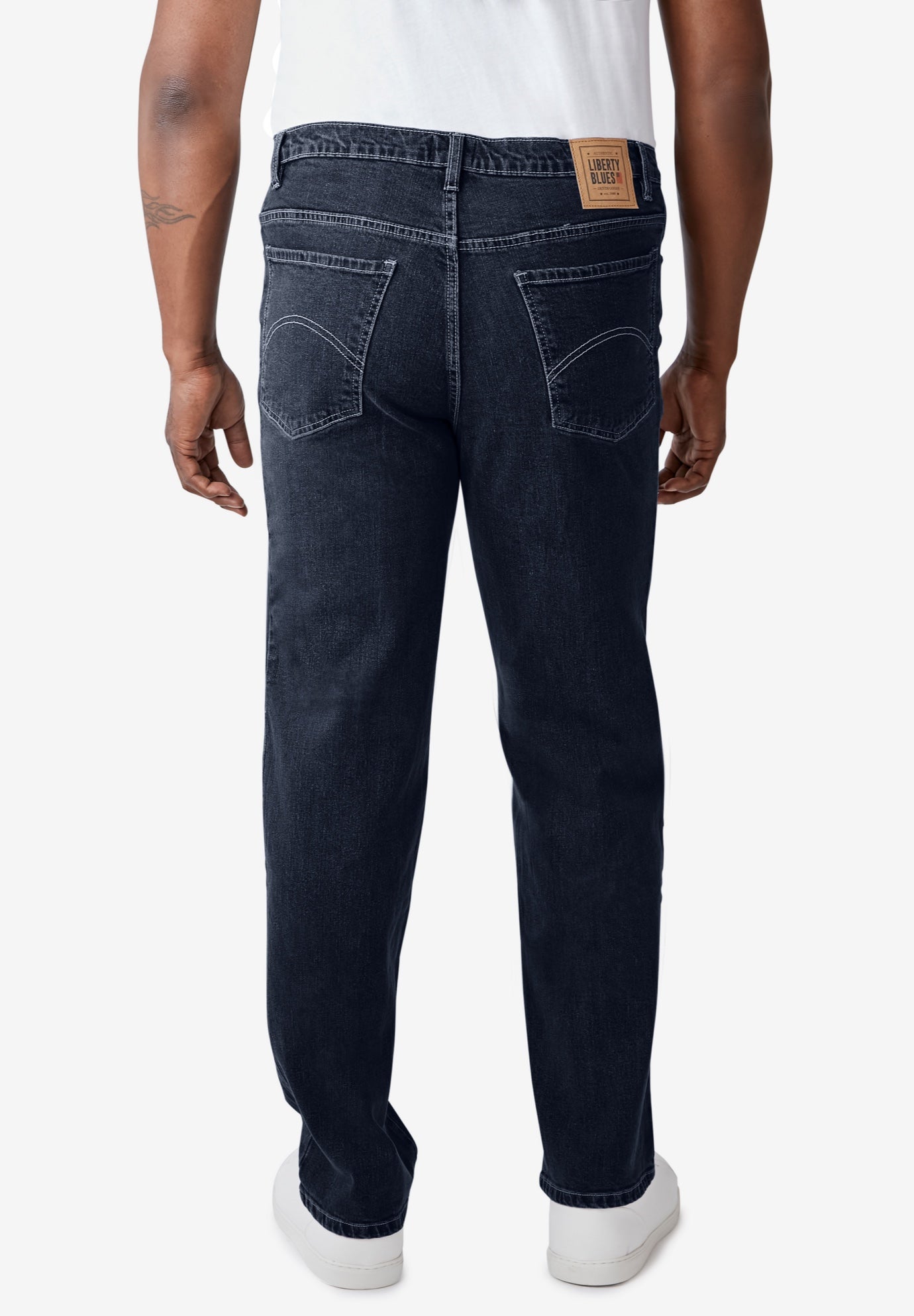 Relaxed-Fit Stretch 5-Pocket Jeans image number 1
