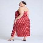  Satin Column Dress  image number null