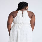 Ruched Tiered Top image number null