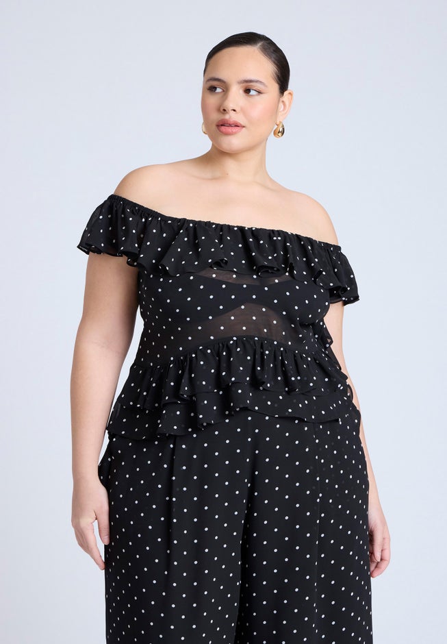 Layered Flounce Top image number null