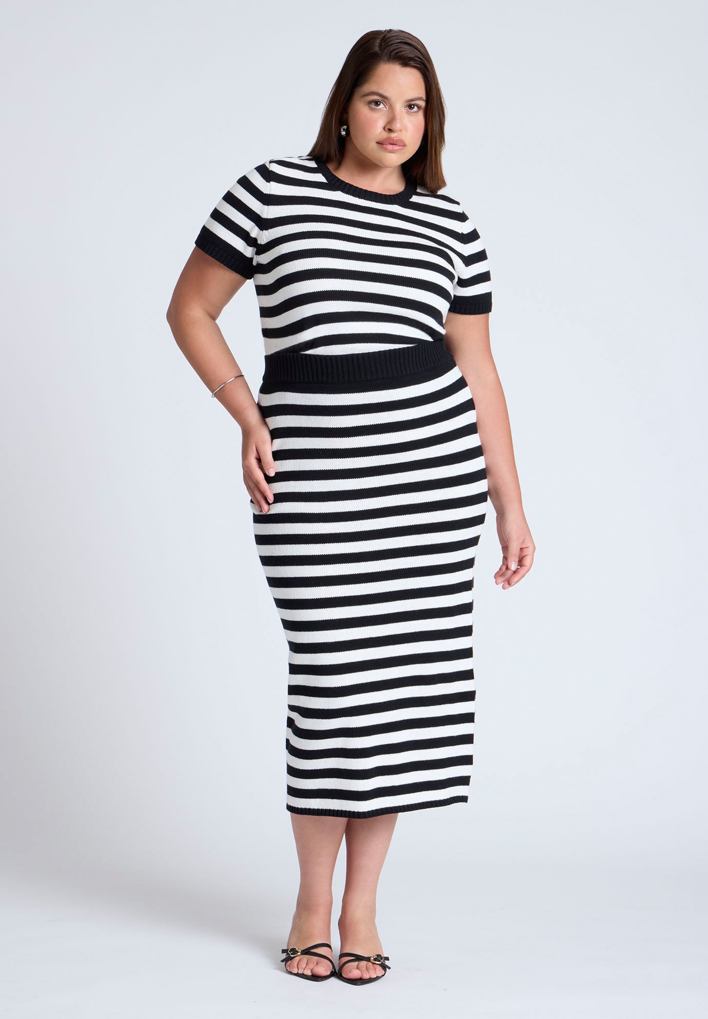 Midi Sweater Skirt image number 1