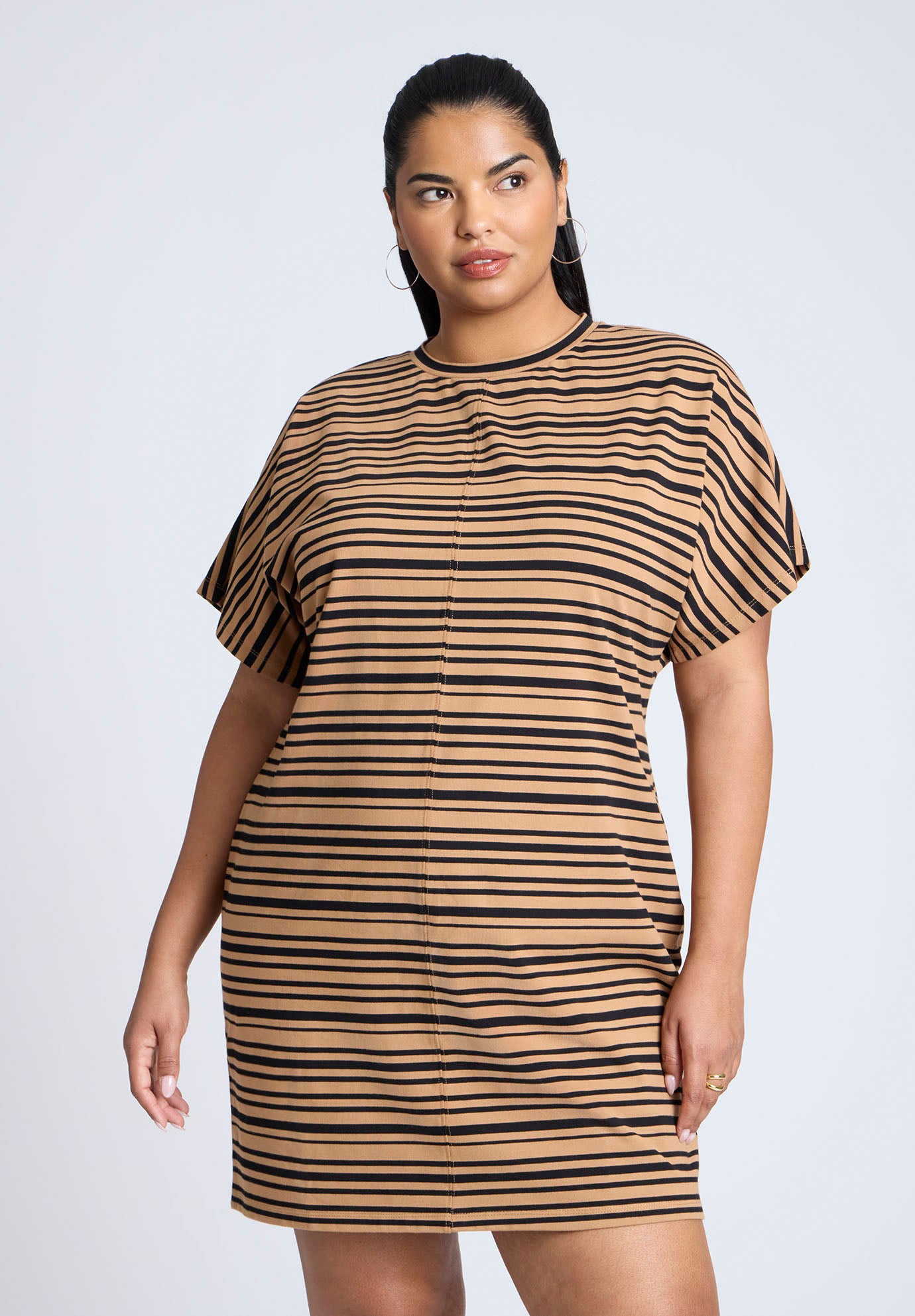 Mini Dolman Tee Dress image number 2