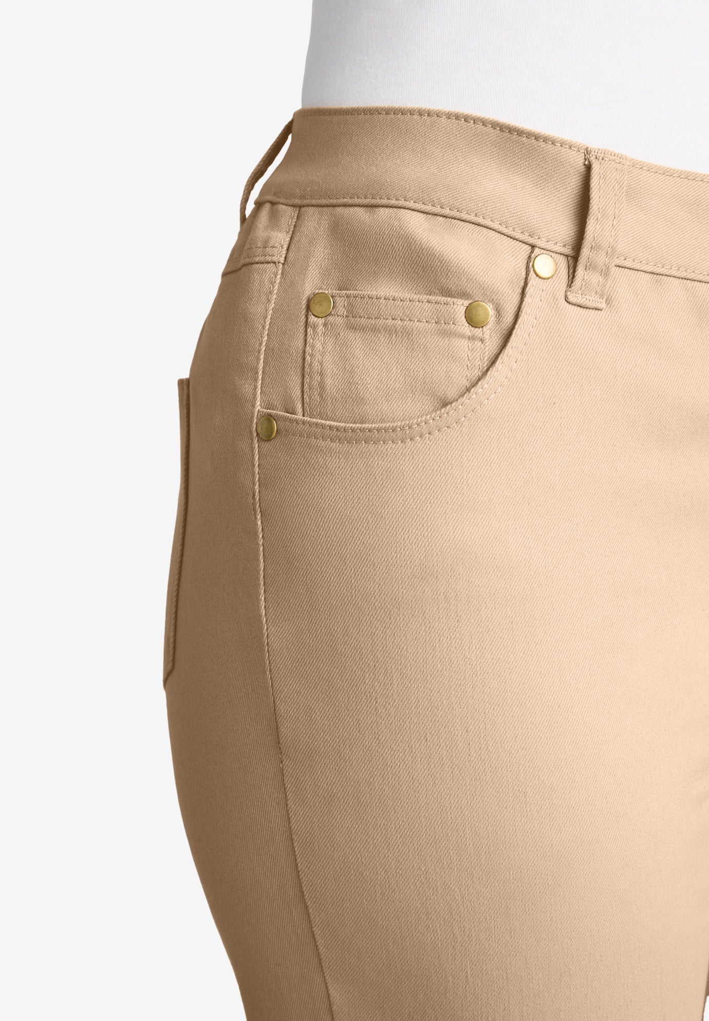 True Fit Stretch Denim Straight Leg Jean image number 4