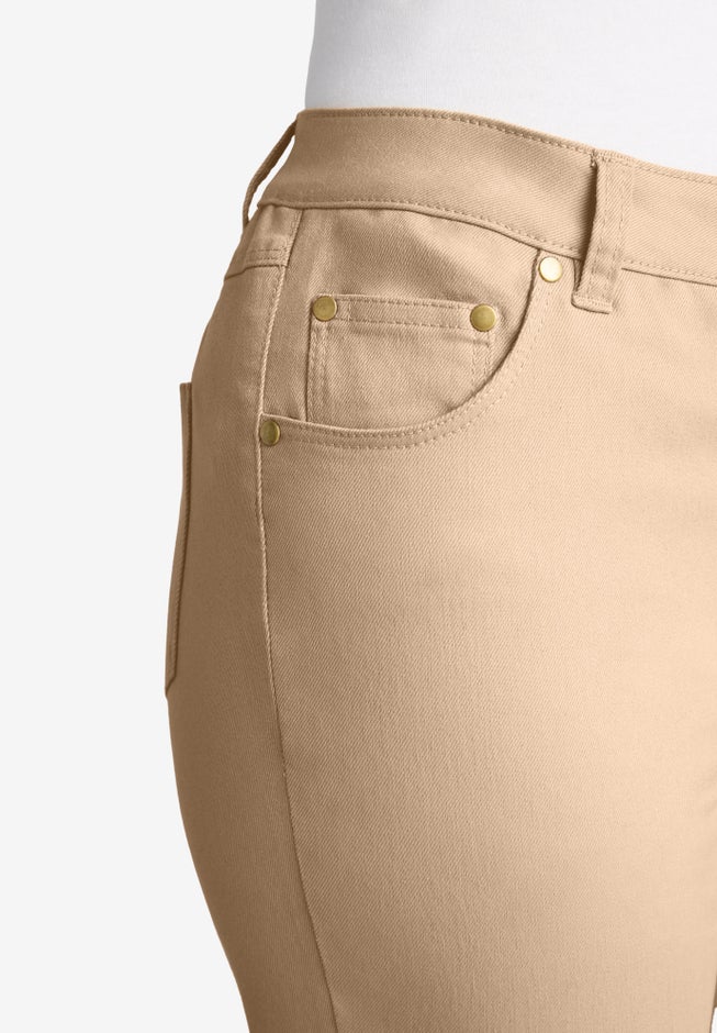 True Fit Stretch Denim Straight Leg Jean image number 4