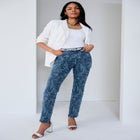 True Fit Stretch Denim Straight Leg Jean image number 0