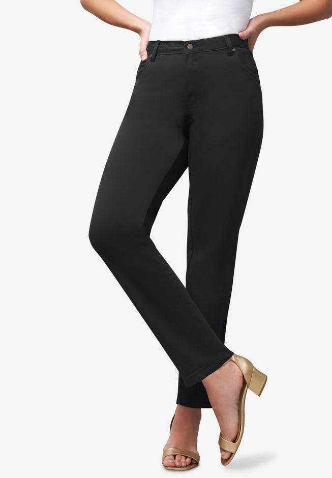 True Fit Stretch Denim Straight Leg Jean image number 0