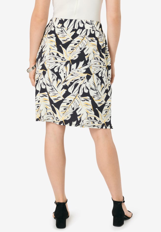 Ultrasmooth&reg; Fabric A-Line Skort image number 3