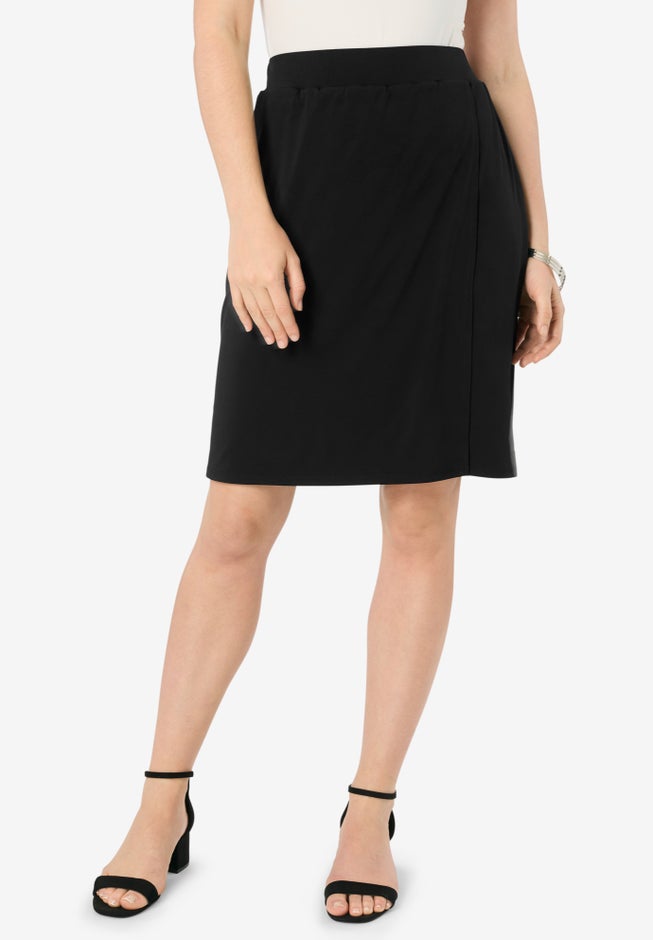 Ultrasmooth&reg; Fabric A-Line Skort image number 1