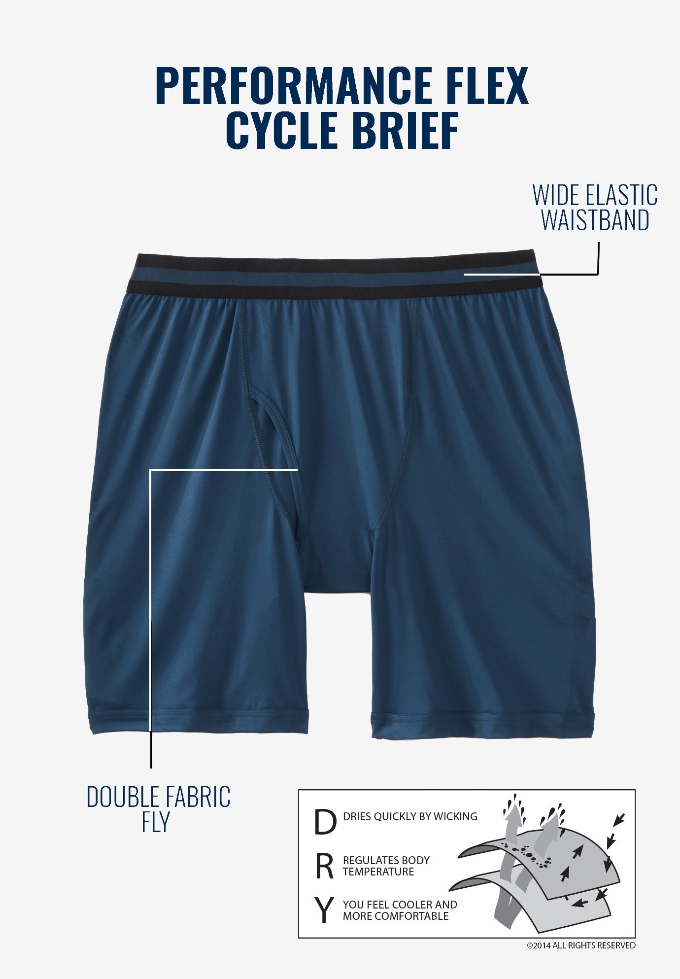 Performance Flex Cycle Briefs image number 1