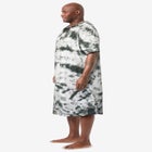 Short-Sleeve Jersey Henley Nightshirt image number null