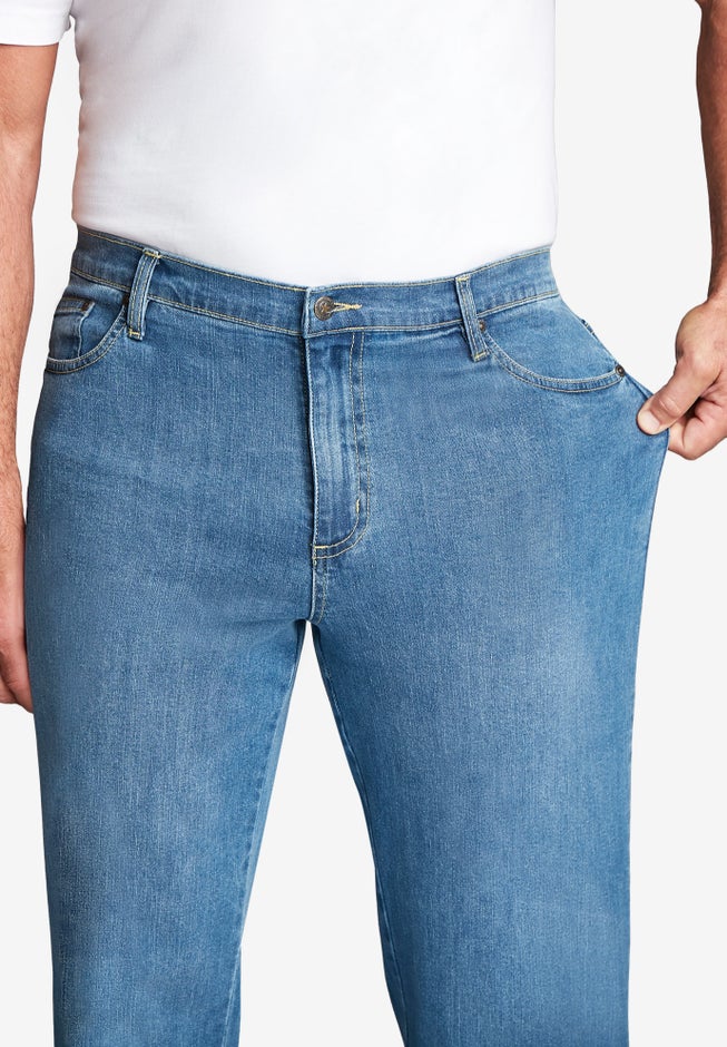 Liberty Blues™ Loose Fit 5-Pocket Stretch Jeans image number 3