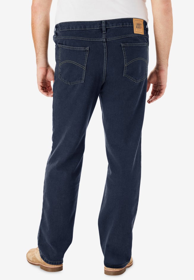 Liberty Blues&trade; Loose Fit 5-Pocket Stretch Jeans image number 1