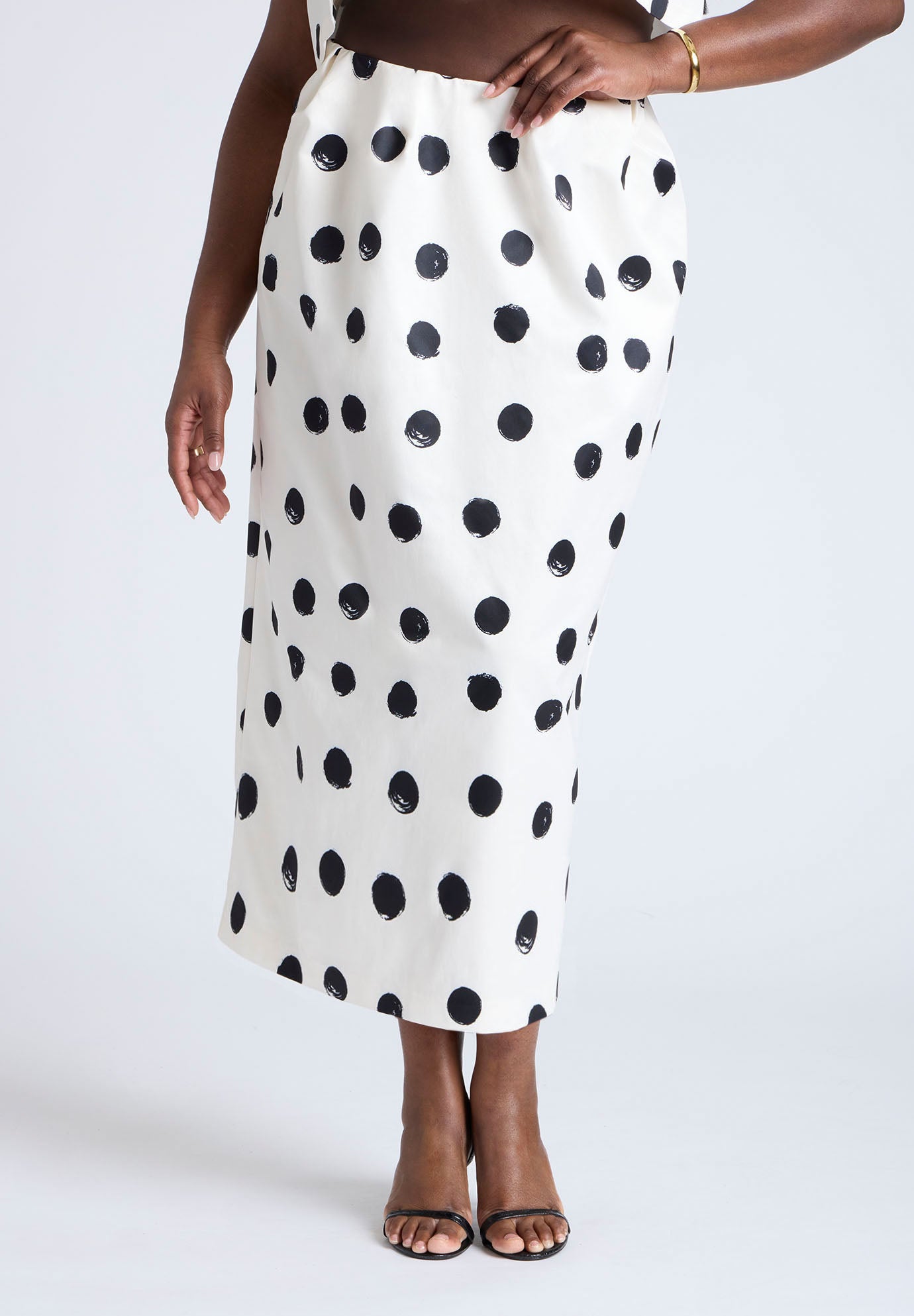  Printed Column Skirt  image number 1