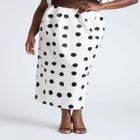 Printed Column Skirt  image number null