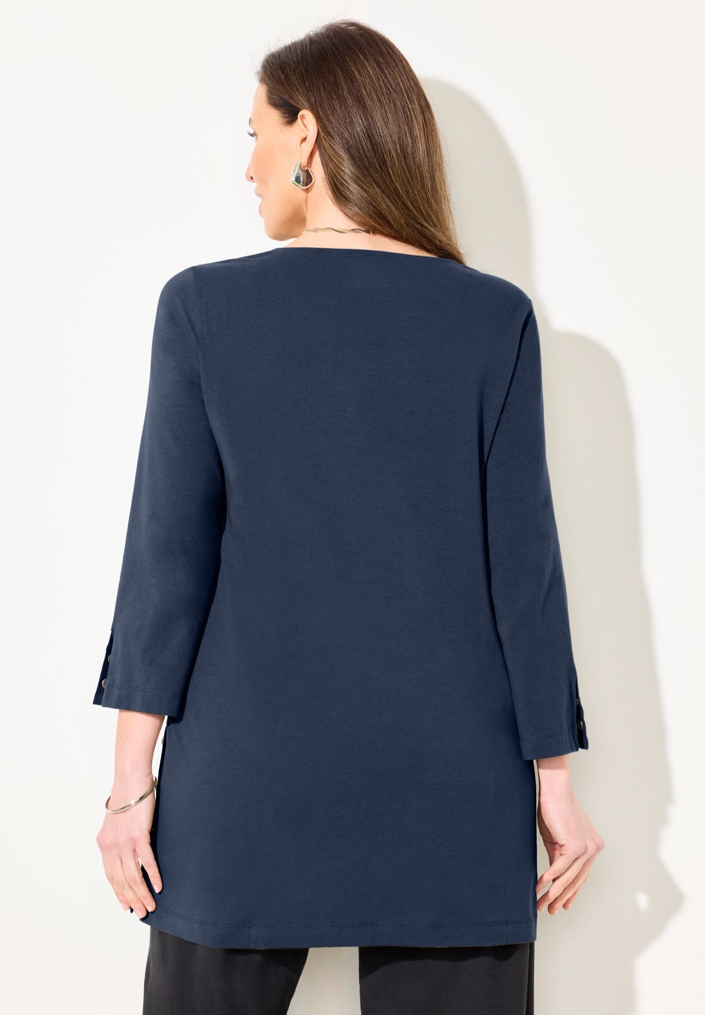Suprema&reg; Studio Snap Accent Tunic image number 1
