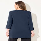 Suprema&reg; Studio Snap Accent Tunic image number null