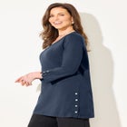 Suprema&reg; Studio Snap Accent Tunic image number null