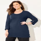 Suprema&reg; Studio Snap Accent Tunic image number null