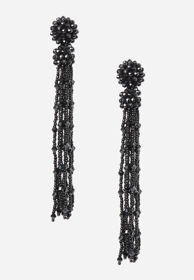 Beaded Shoulder Duster image number null