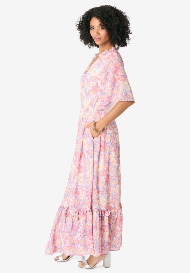 Tiered Ruffle Dress image number 2
