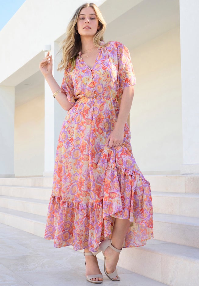 Tiered Ruffle Dress image number 0