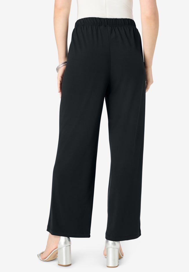 Ultrasmooth&reg; Fabric Cropped Pant image number 1