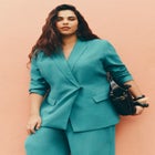 Tie Waist Soft Suiting Blazer image number null