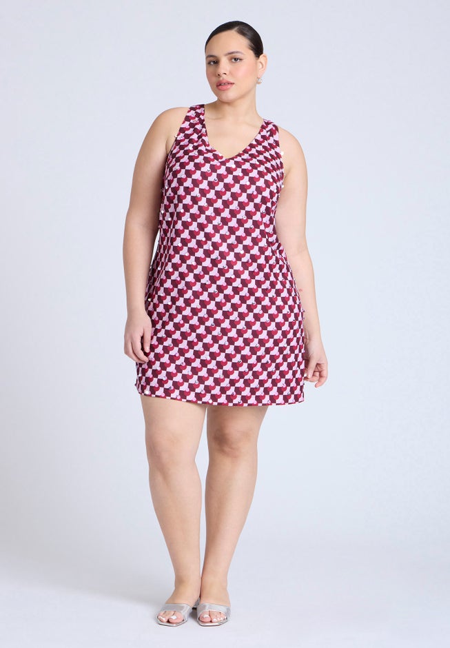 Sparkle Shift Dress image number null