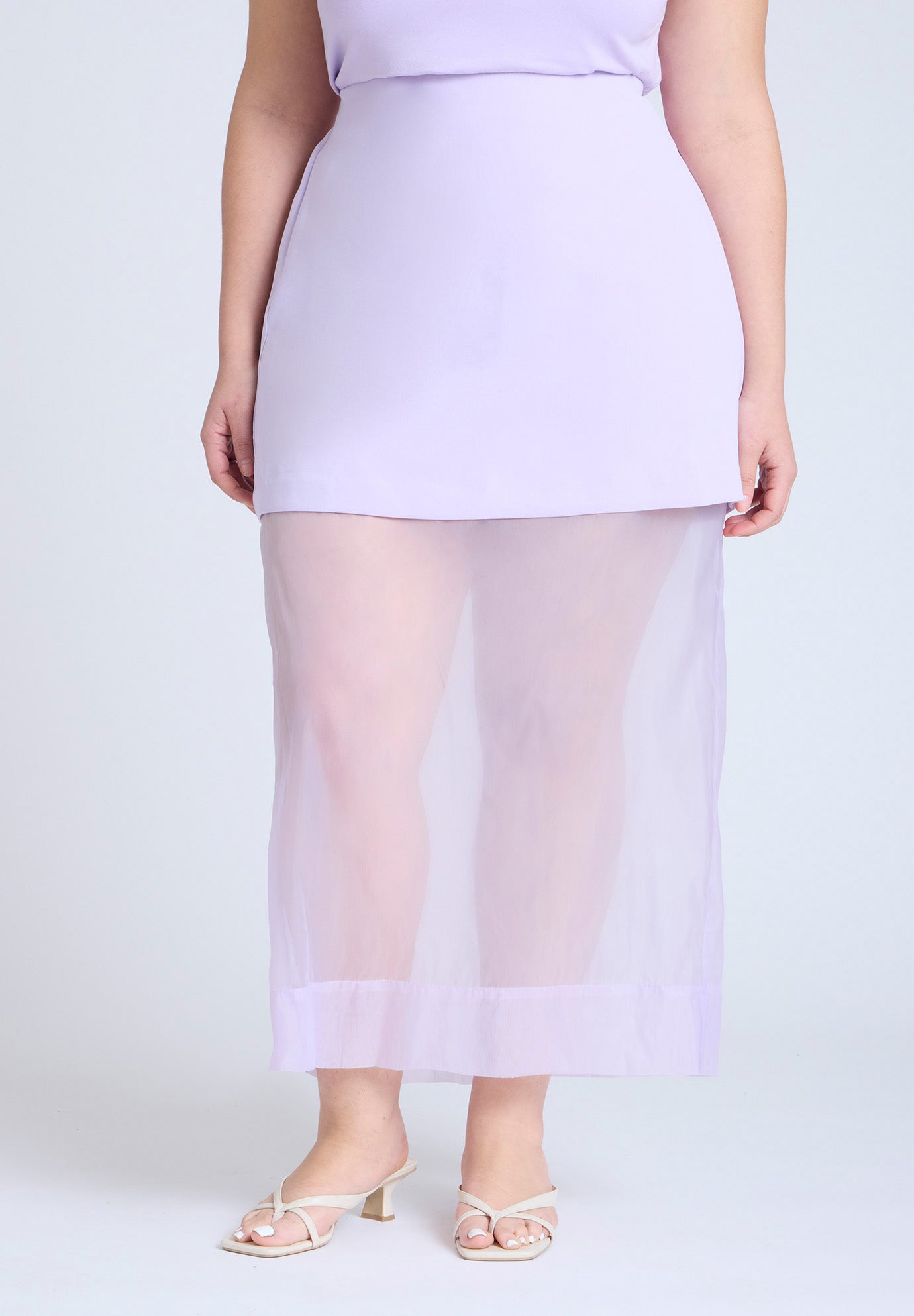  Organza Twofer Skirt  image number 2