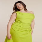 One Shoulder Maxi Dress image number null