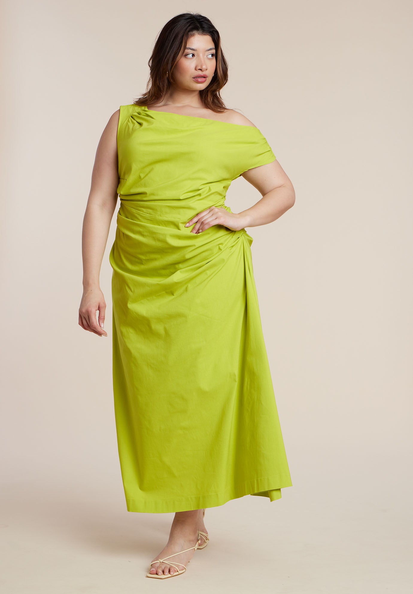 One Shoulder Maxi Dress image number 0