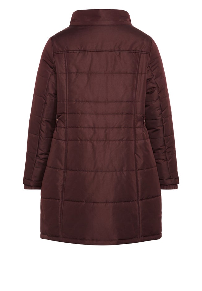 Side Belt Puffer Coat image number null
