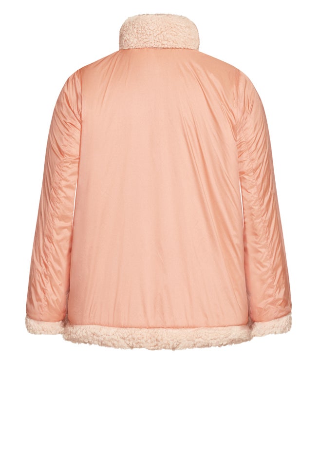 Sketchers Cozy Fleece Reversible Jacket image number 8