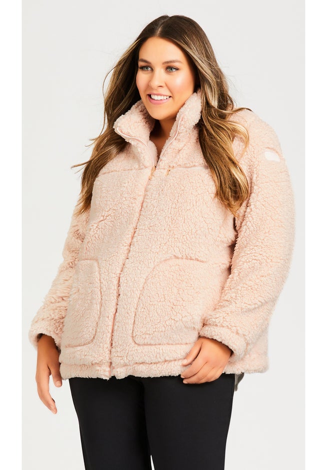 Sketchers Cozy Fleece Reversible Jacket image number 11