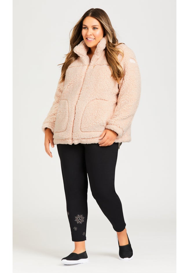 Sketchers Cozy Fleece Reversible Jacket image number 12