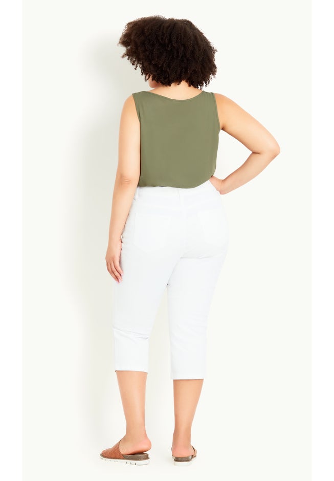 Cropped Denim Love Jeans image number 1