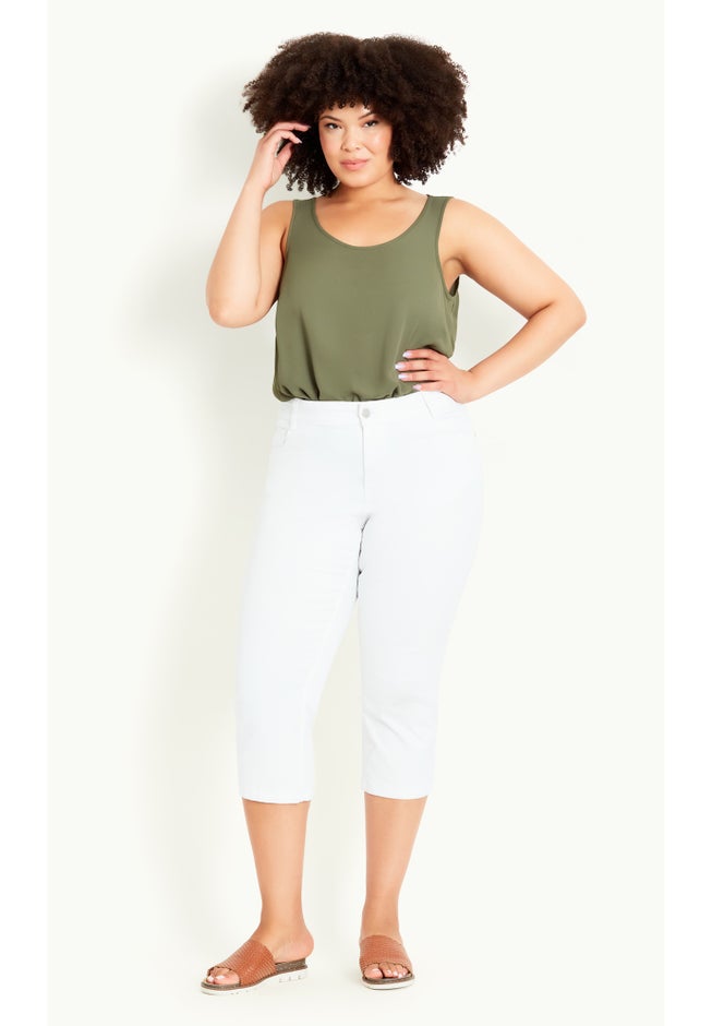 Cropped Denim Love Jeans image number 0