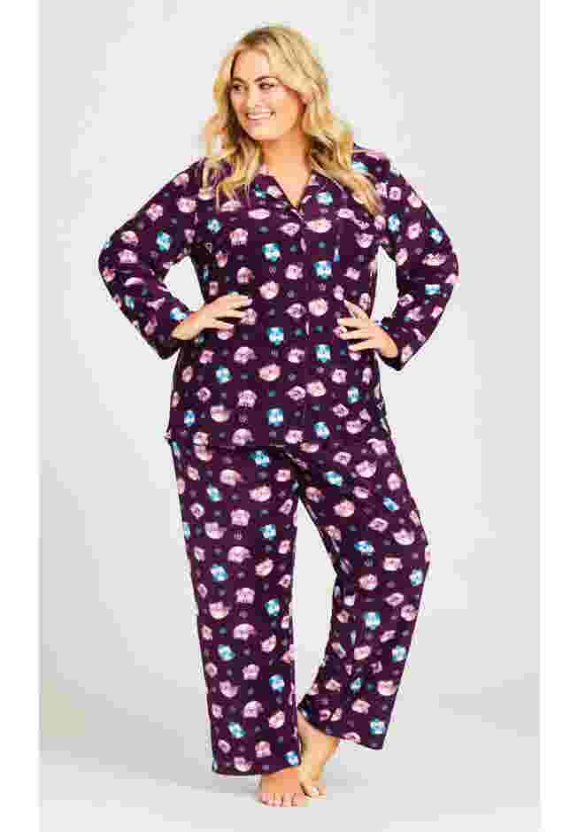 Button Owl Sleep Top image number 3